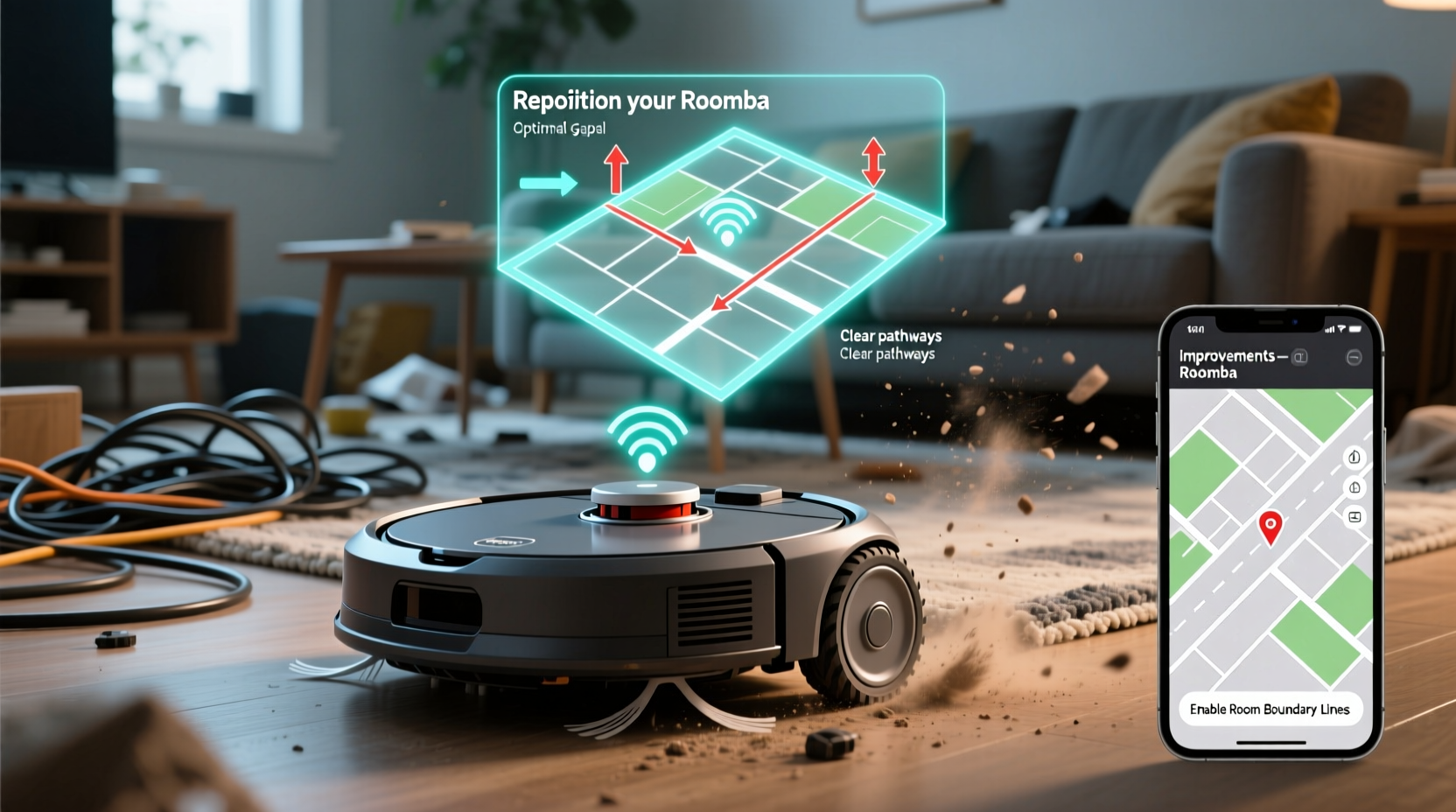 why does my roomba keep getting stuck and how to map your space better