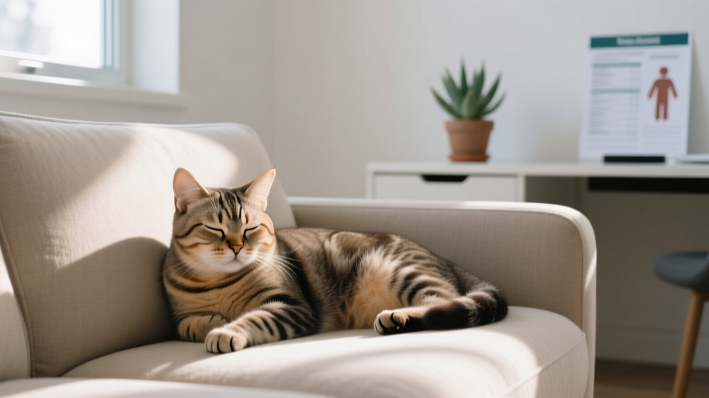 Does spaying change cat behavior for sleeping? What vets...