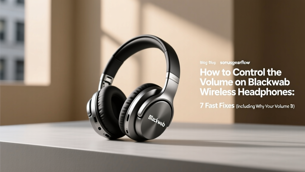 Blackweb Wireless Headphones Volume Control Fixes (2026)