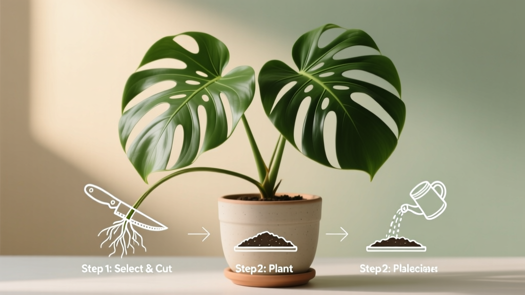 Monstera Propagation: 7-Step Method to Double Your Plants