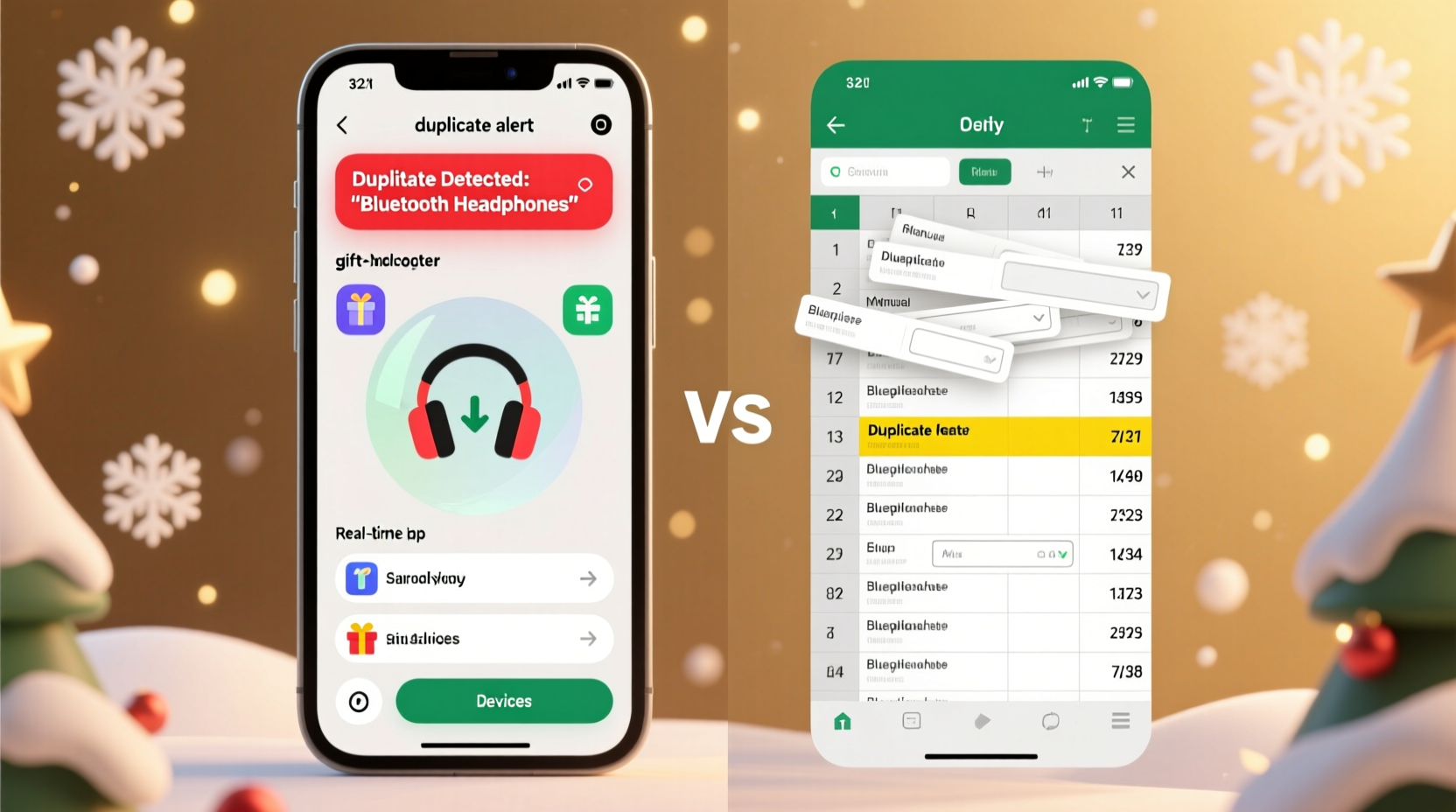christmas gift tracker app vs spreadsheet which helps avoid duplicate presents
