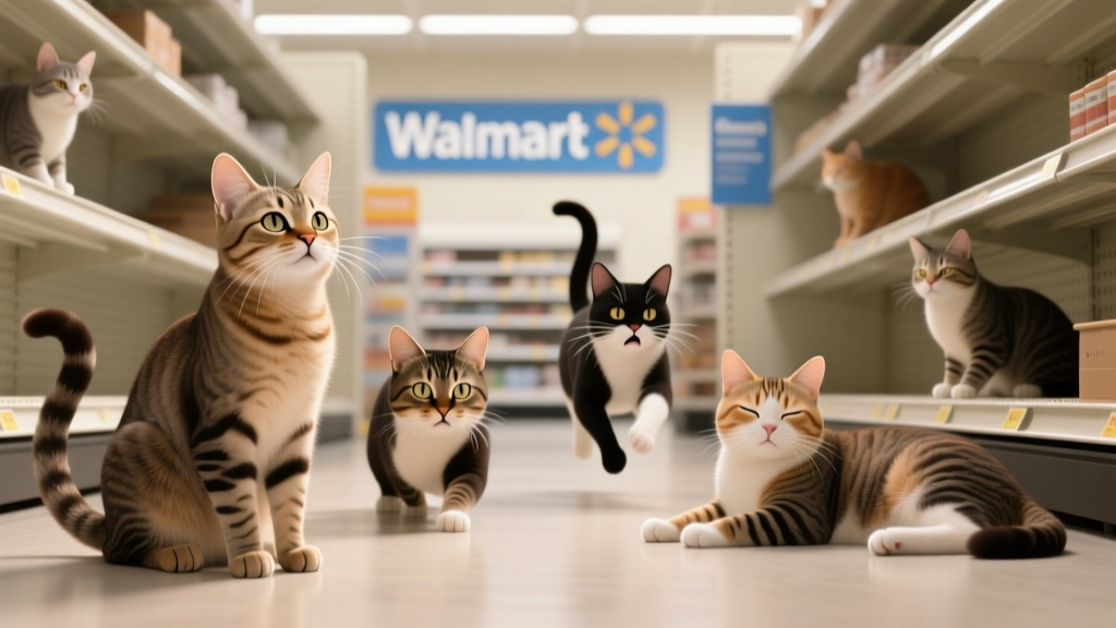 What Different Cat Behaviors Mean at Walmart
