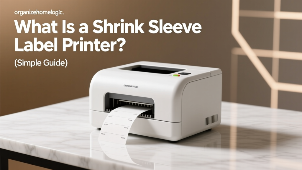 What Is a Shrink Sleeve Label Printer? (Simple Guide)
