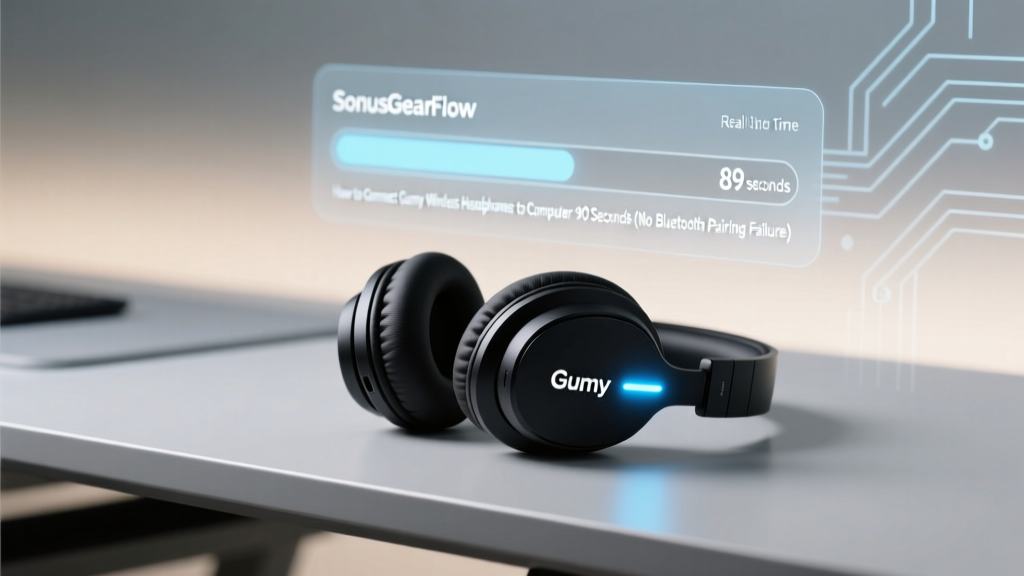 Gumy Wireless Headphones Computer Setup Guide