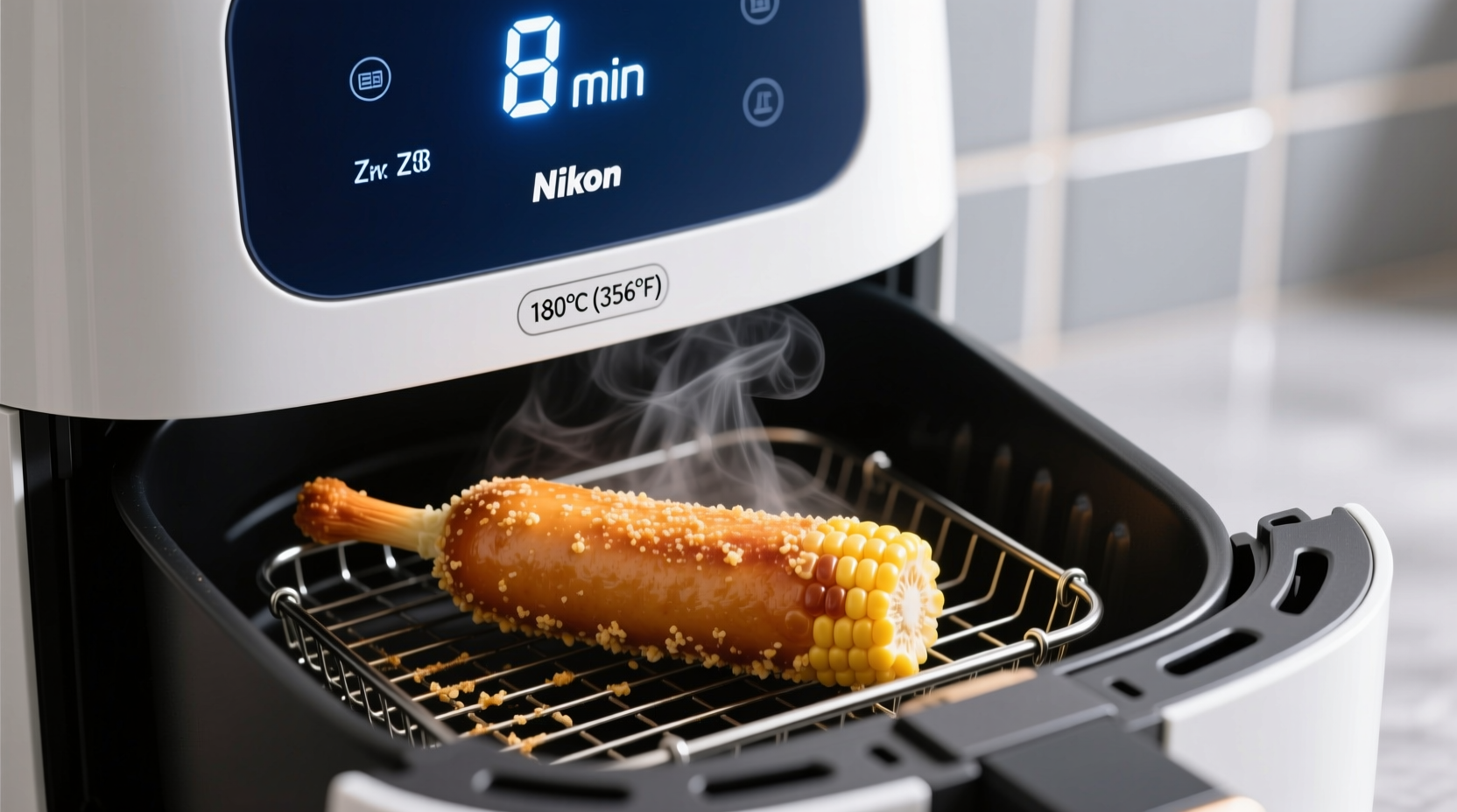 how long to cook frozen corn dogs in air fryer