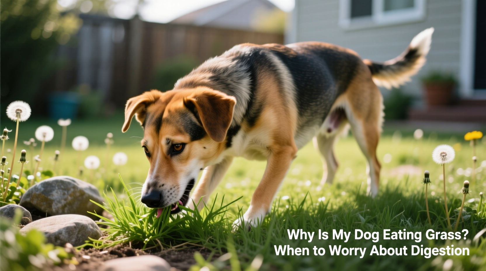 why is my dog eating grass suddenly when to worry about digestion