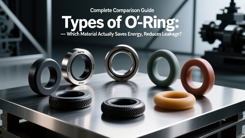 O-Ring Materials: Energy-Saving, Leak-Resistant Choices