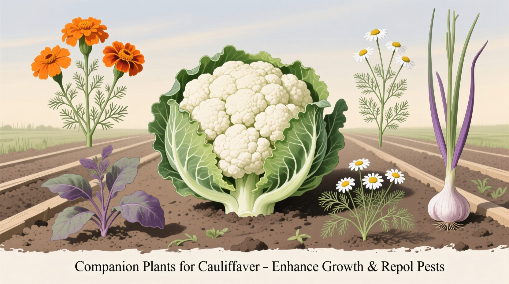 Best Companion Plants for Cauliflower: Complete Guide