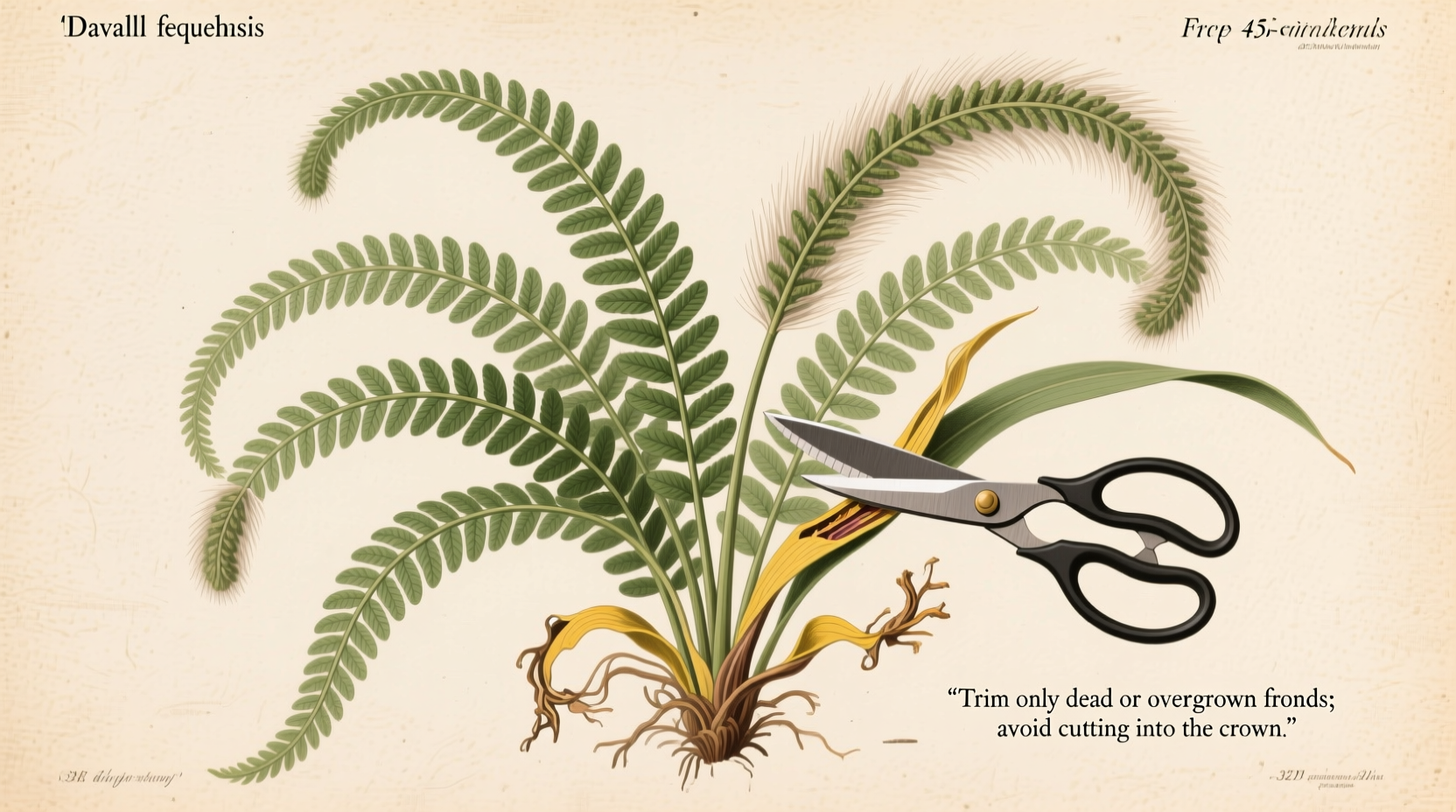 Trim Foxtail Ferns in 5 Steps | TheHomeSprouts