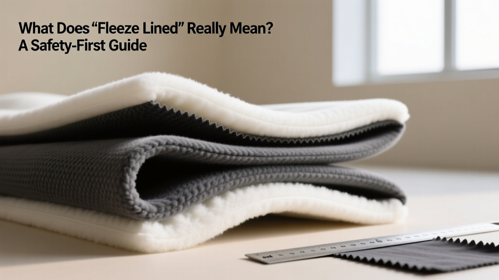 What Does 'Fleece Lined' Really Mean? A Safety-First Guide