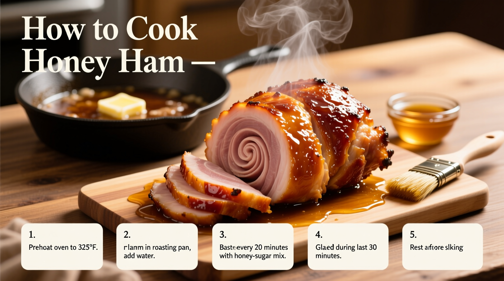 how to cook honey ham