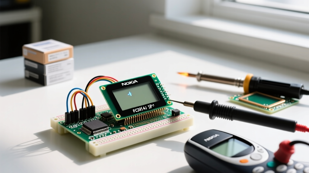 Nokia 3310 Arduino LCD Troubleshooting: Fix Blank Screens
