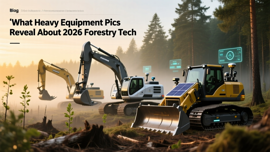 What Heavy Equipment Pics Reveal About 2026 Forestry Tech