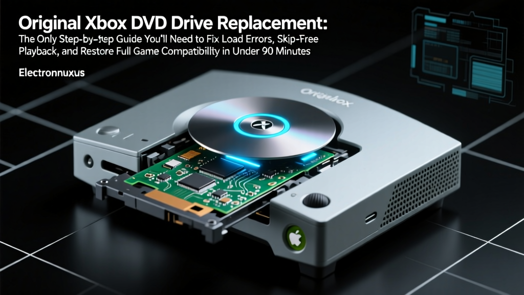 Original Xbox DVD Drive Replacement: The Only Step-by-Step Guide You’ll Need to Fix Load Errors, Skip-Free Playback, and Restore Full Game Compatibility in Under 90 Minutes