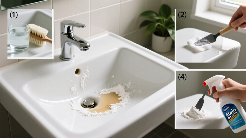 Easy Ways: How to Get Deodorant Out of Bathroom Sink