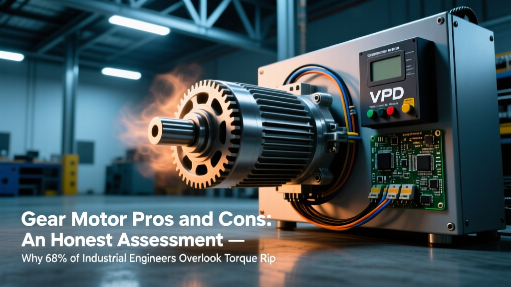 Gear Motor Pros and Cons: Torque Ripple Risks Exposed