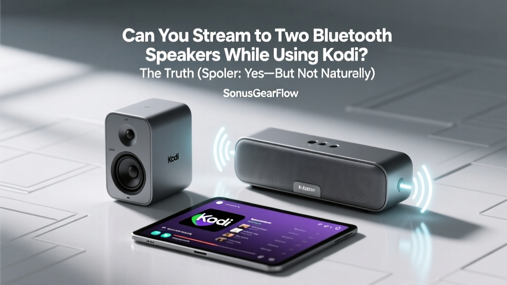 Kodi Bluetooth Dual Speaker Setup (2026)