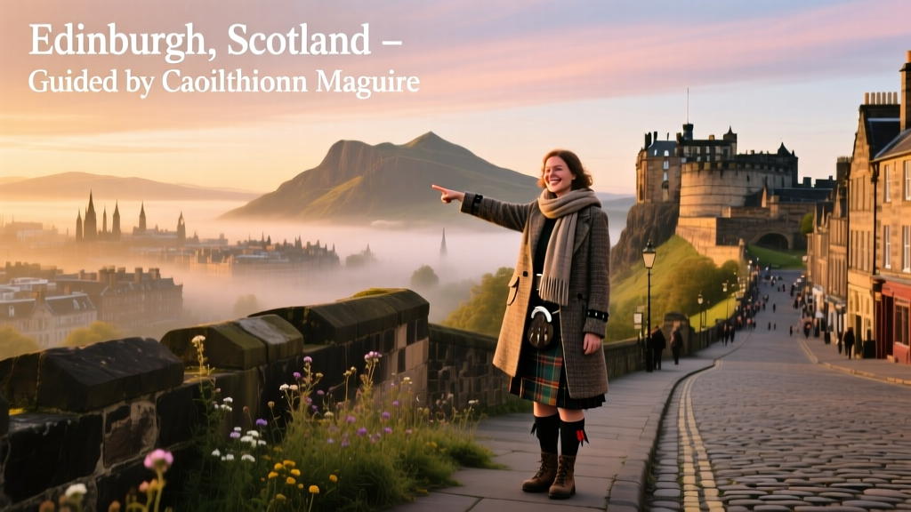 Edinburgh, Scotland: Caoilfhionn Maguire’s Locals Guide to Hidden Corners, Authentic Eats, and Quiet Rituals
