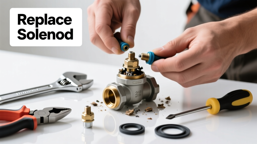 How to Replace a Stuck Irrigation Valve Solenoid
