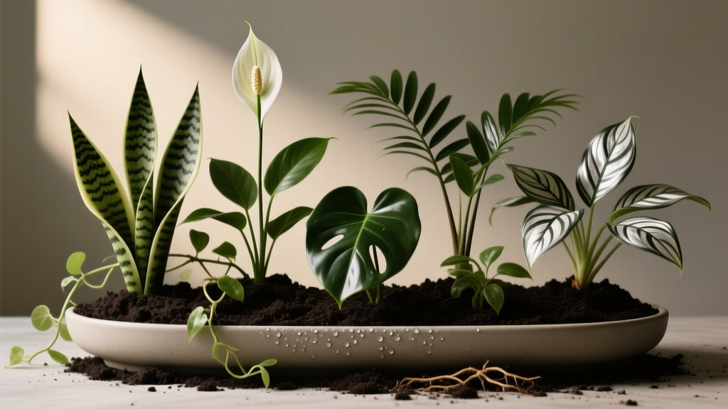 Indoor Plants That Don’t Need Light Soil Mix