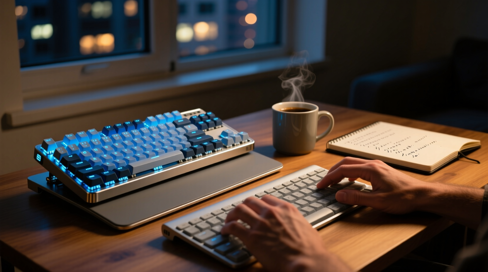 mechanical keyboard vs membrane for typing comfort during late night coding