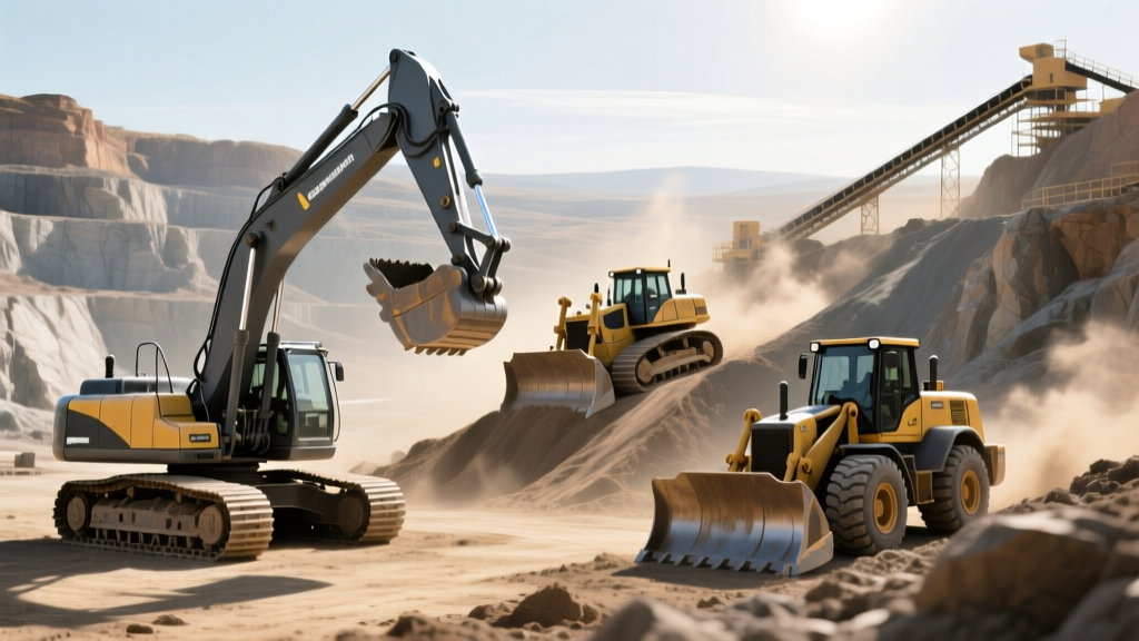 How Quarry Applications Drive the Heavy Construction Equipment Market