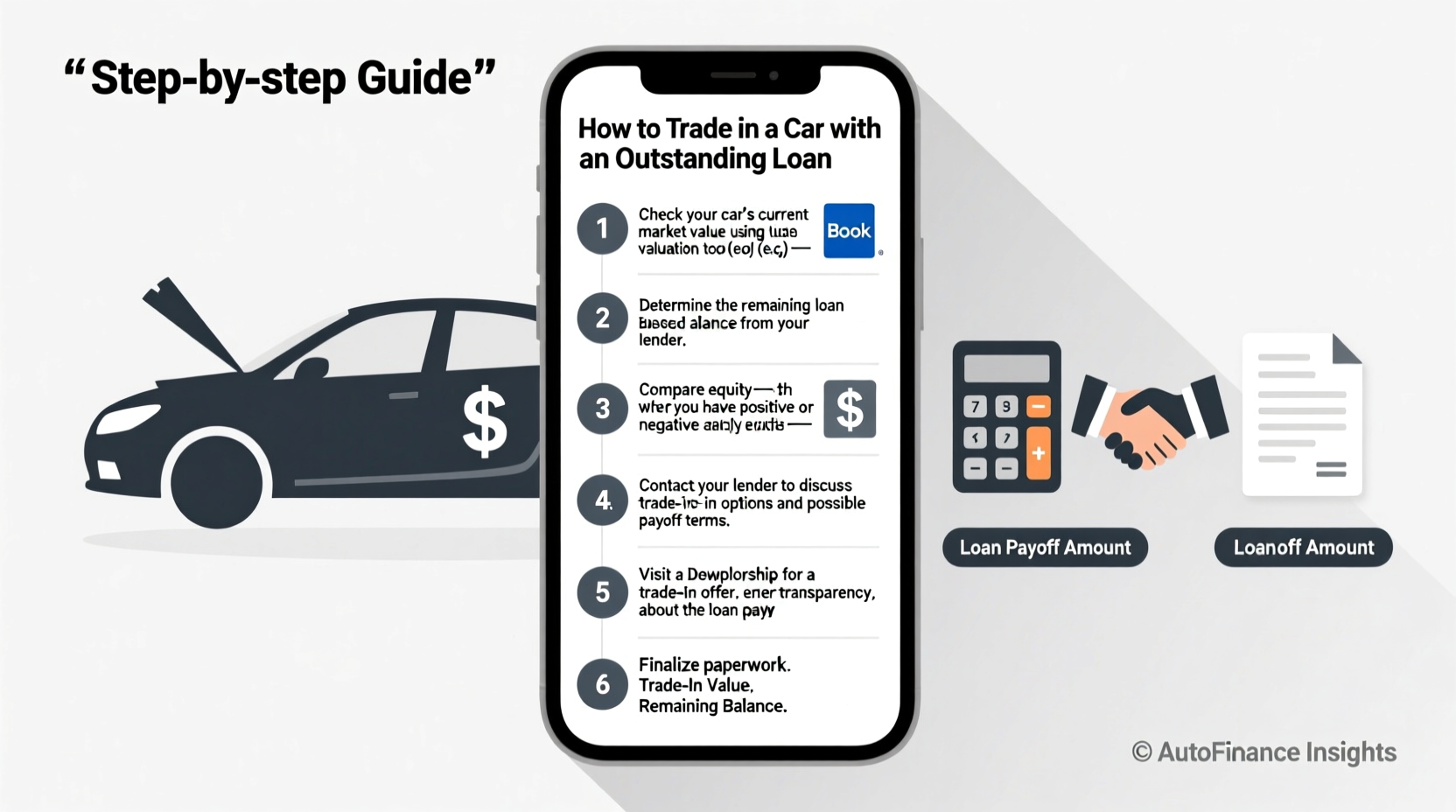 how to trade in car with loan