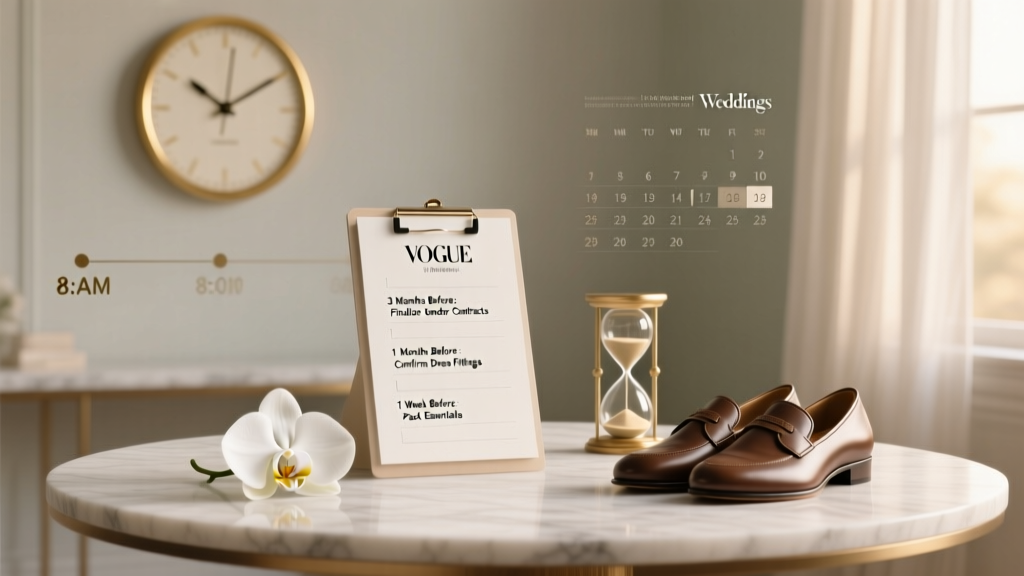 Wedding Prep Timeline: Realistic 2026 Breakdown