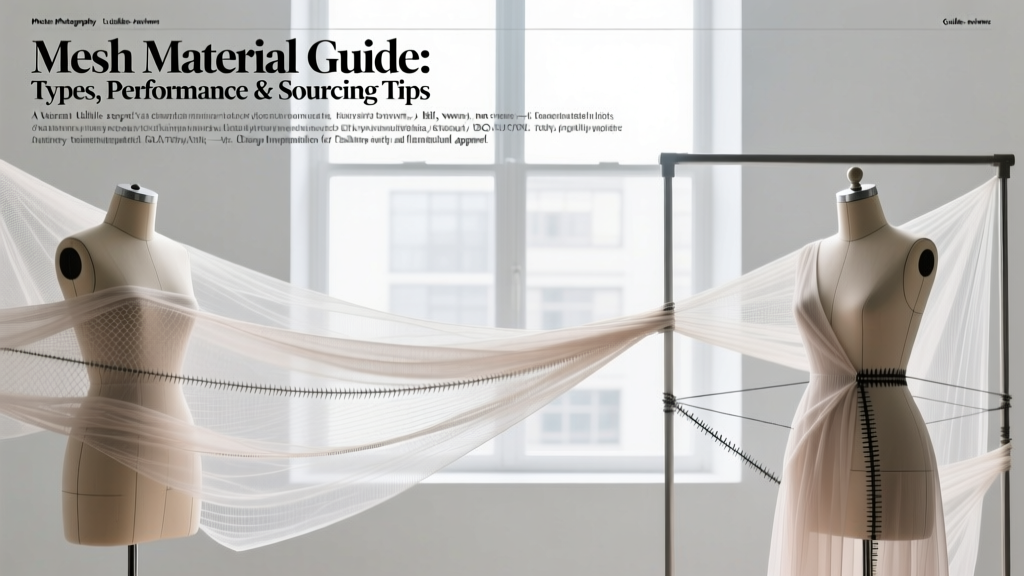 Mesh Material Guide: Types, Performance & Sourcing Tips