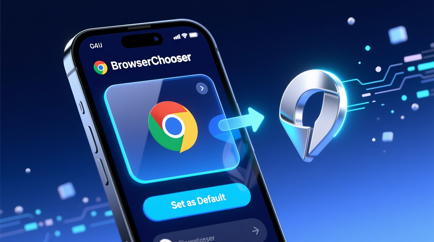 browserchooser makes chrome your default browser on iph