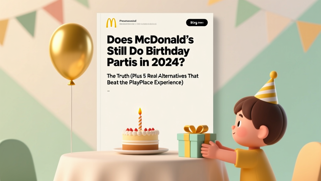 McDonald’s Birthday Parties in 2026: Truth & Alternatives