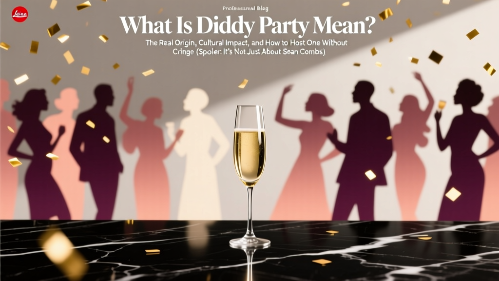 What Is Diddy Party? Meaning, Origin & How to Host (2026)
