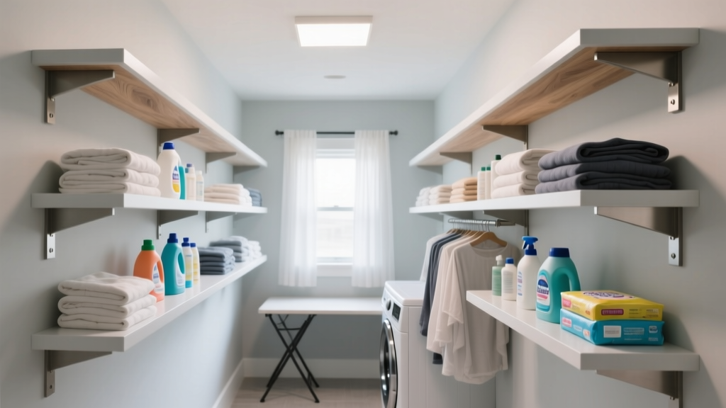 Best Wall Shelves for Laundry Room Organization