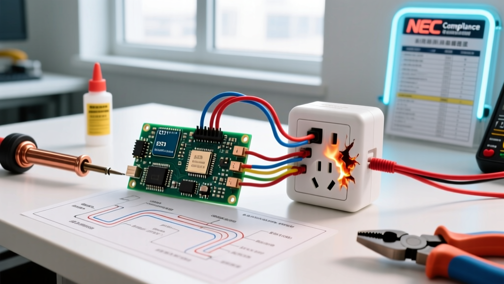 Chinese Electrical Outlet Adapter Safety: NEC Code & Fire Risks