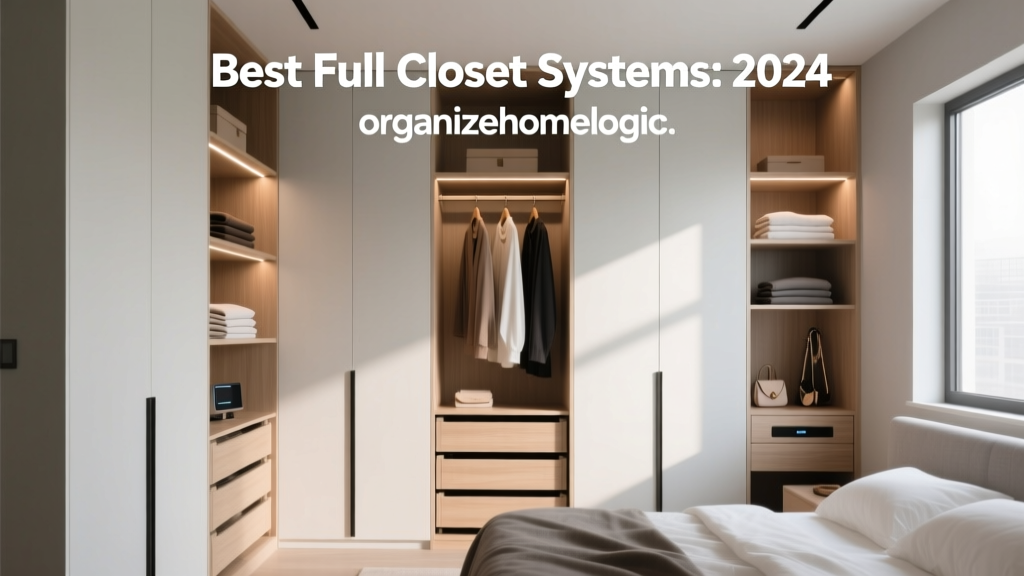 Best Full Closet Systems: 2024 Buyer's Guide