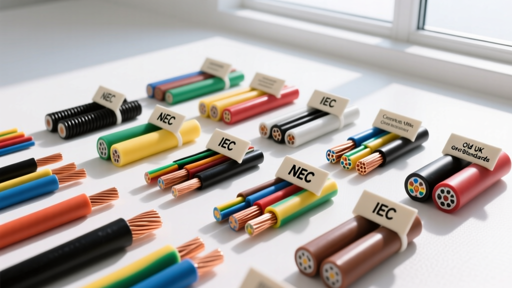 Complete Wire Color Code Chart: NEC, IEC, and Old UK Standards
