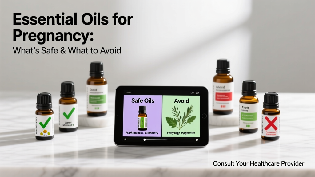 Essential Oils for Pregnancy: What Are Safe and What to Avoid — Evidence-Based Guidance for Expectant Parents