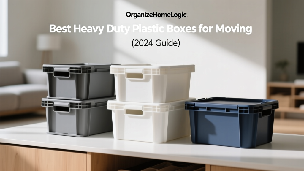 Best Heavy Duty Plastic Boxes for Moving (2024 Guide)