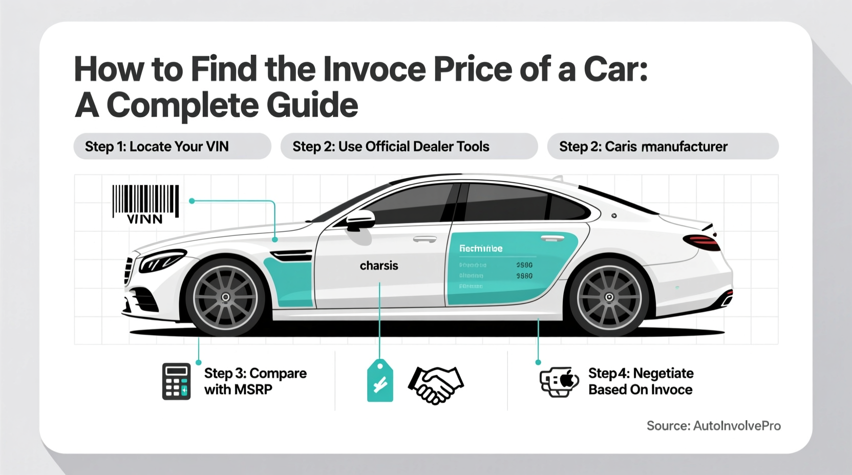 how do i find the invoice price of a car