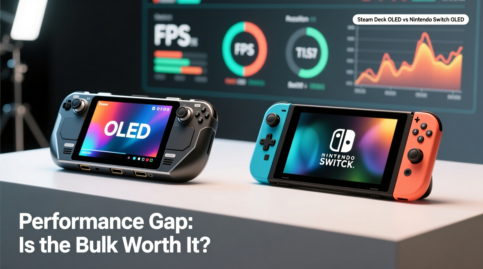 steam deck oled vs nintendo switch is the performance gap worth the extra bulk