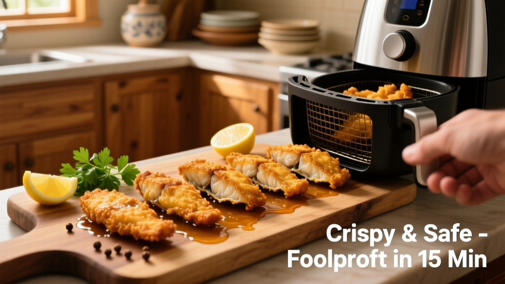 Air Fryer Fish Fillets: Crispy, Safe & Foolproof