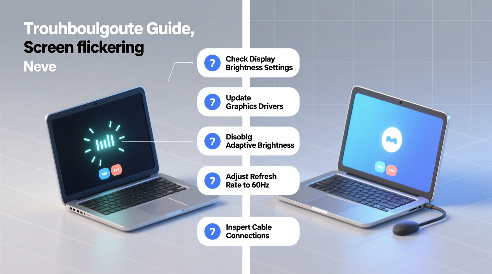 why does my screen flicker on zoom calls troubleshooting backlight and settings
