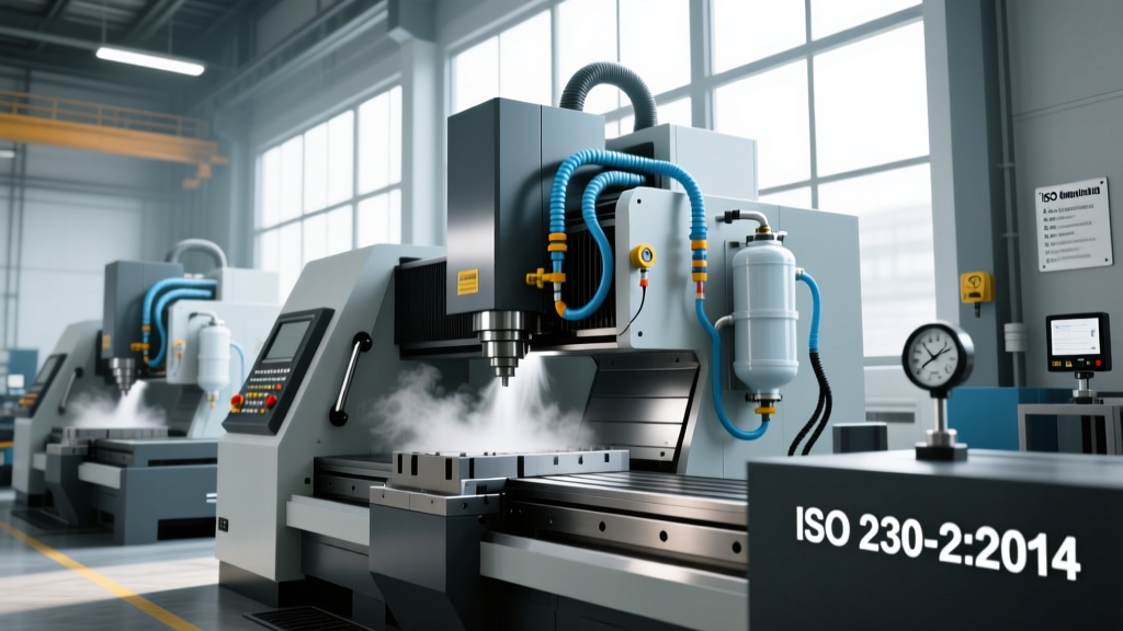 Machine Tool Cooling System Calibration for ISO Accuracy Standards