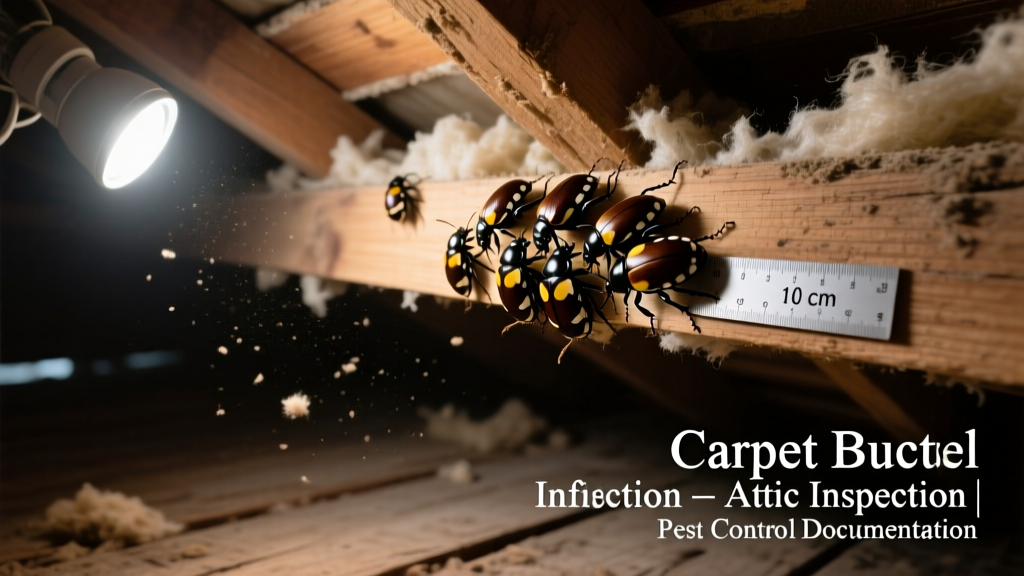 Carpet Beetles in Attic: Identification and Removal