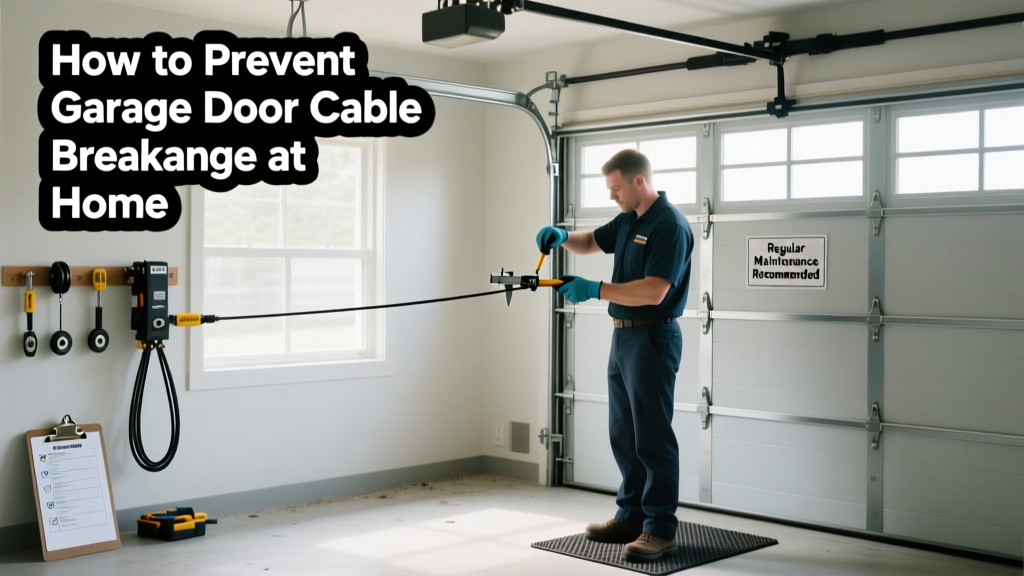 How to Prevent Garage Door Cable Breakage at Home