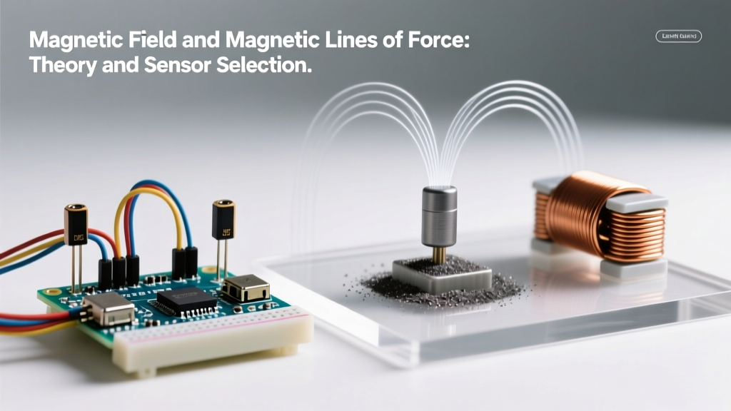 Magnetic Field and Magnetic Lines of Force: Theory and Sensor Selection