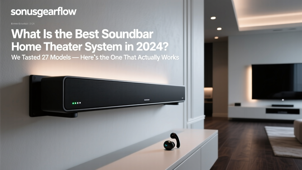 Best Soundbar Home Theater System (2026)
