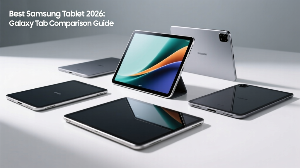 Best Samsung Tablet 2026: Galaxy Tab Comparison Guide