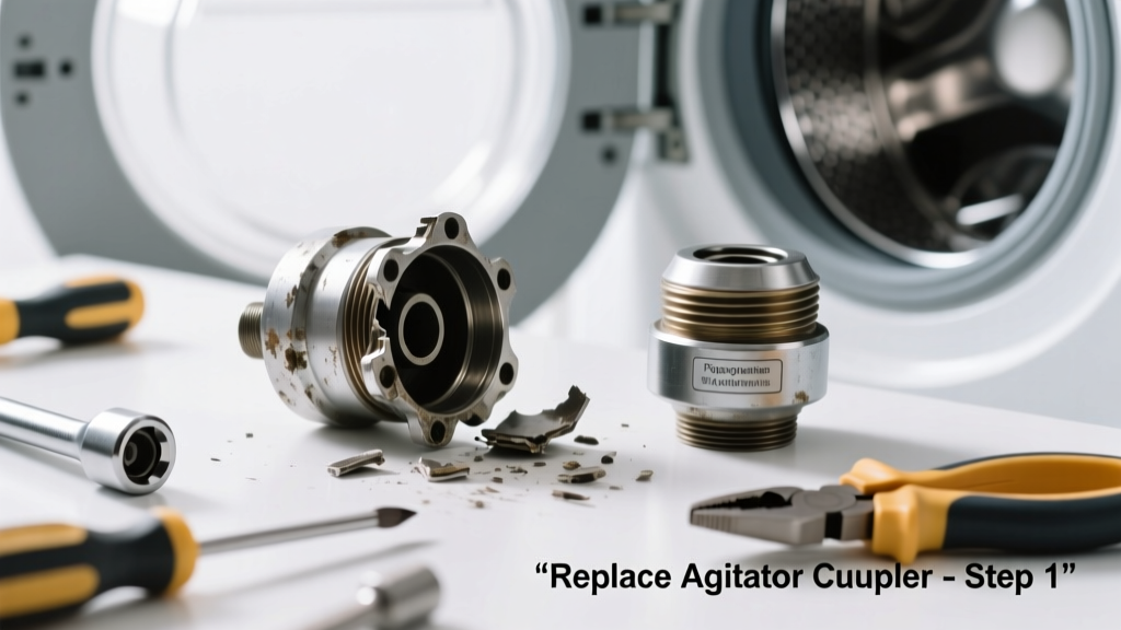 Washer Not Agitating? Replace the Agitator Coupler