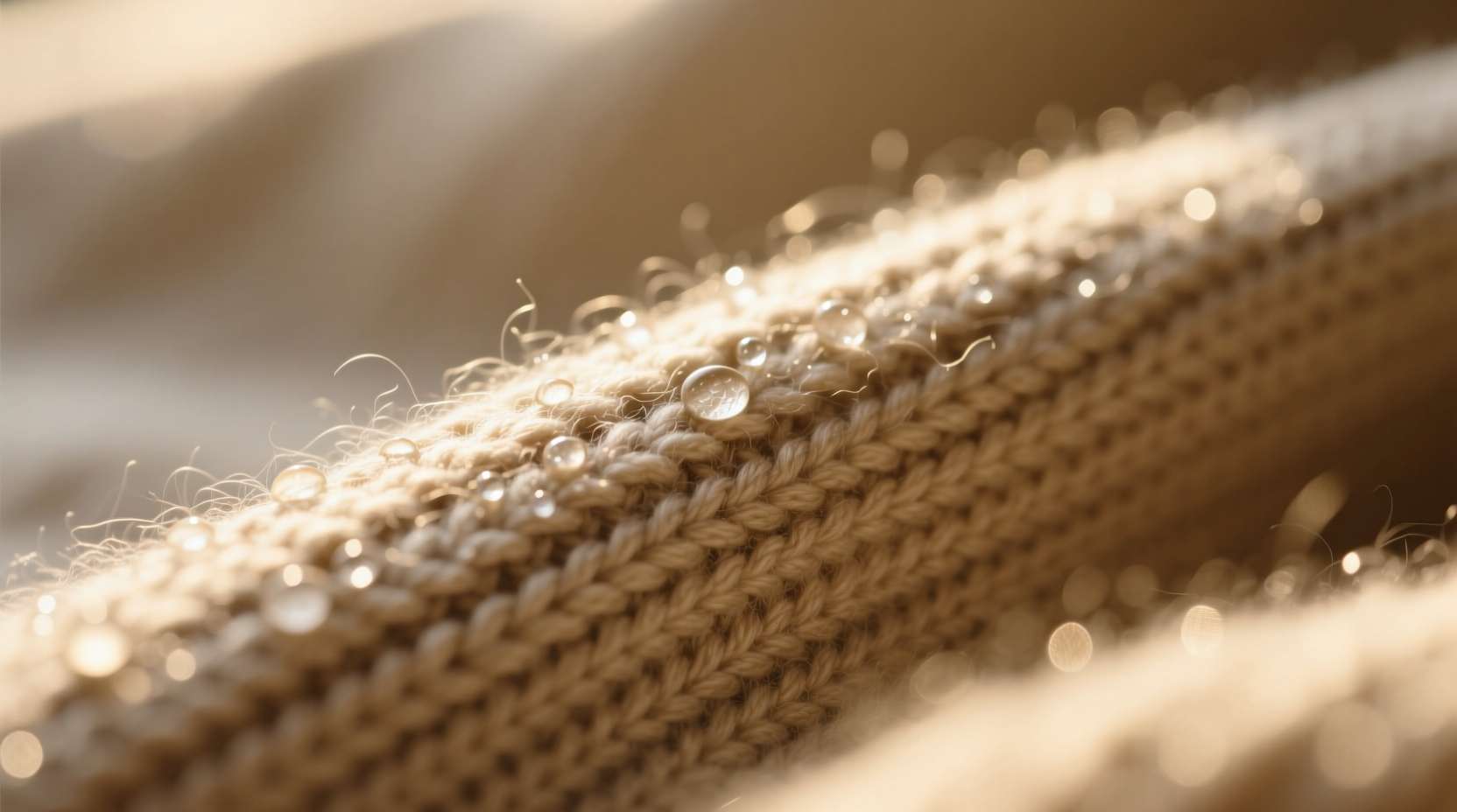 soften itchy wool clothing with hair conditioner